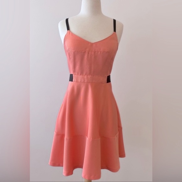 RACHEL Rachel Roy Peach Mini Dress - Picture 3 of 7